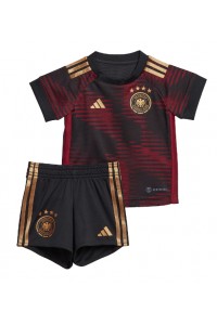 Duitsland Babytruitje Uit tenue Kind WK 2022 Korte Mouw (+ Korte broeken)